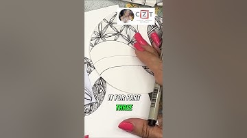 Learn How to Create Beautiful Zentangle Art #zentagle