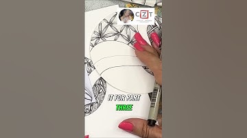 Learn How to Create Beautiful Zentangle Art #zentagle