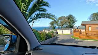 john fowler  combe Martin both caravan  parks drive thru compare and location