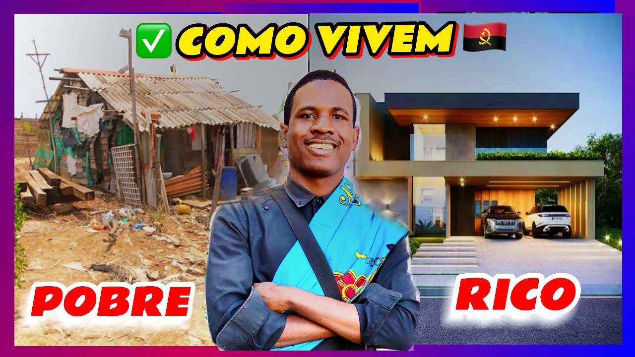 COMO VIVEM OS POBRES E OS RICOS EM ANGOLA? 🇦🇴 
