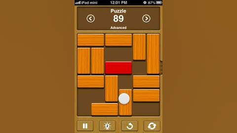 Unblock me solutions advanced level 89