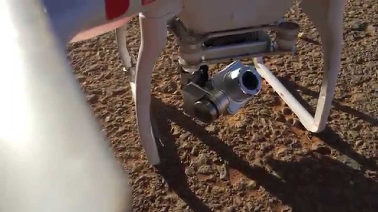 Phantom 2 Vision + Camera gimbal has life of its own - YouTube