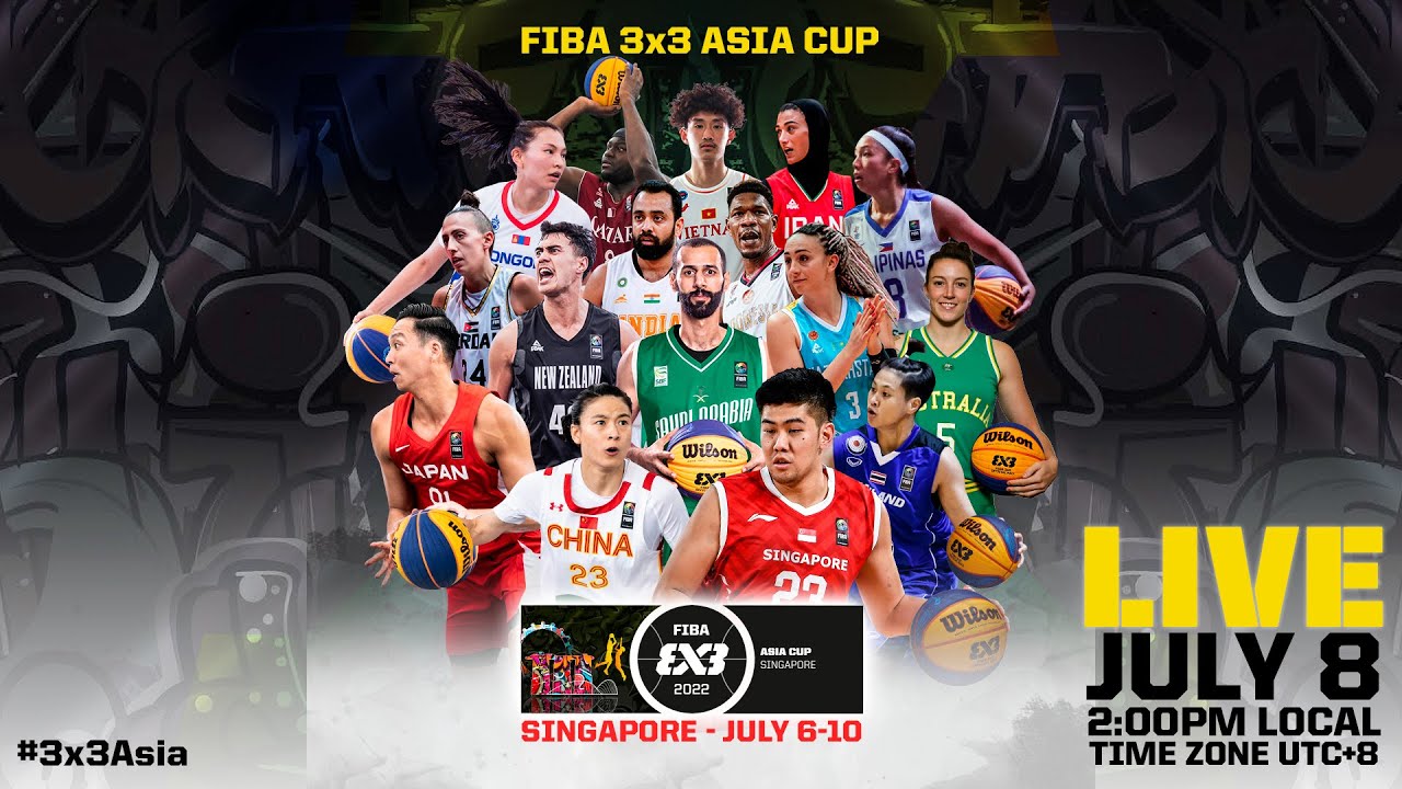 RE-LIVE FIBA 3x3 Asia Cup 2022 Day 3/Session 1