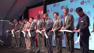 LG Manufacturing Plant Clarksville Ribbon Cutting