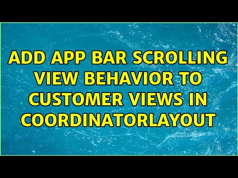 Add app bar