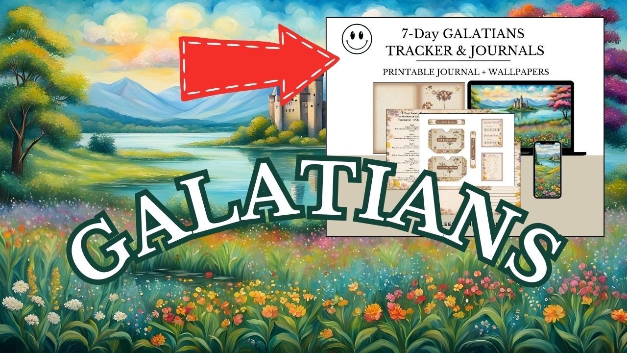 Watch Audio Bible Galatians + 7-Day Printable Kit | Scripture Writing, Gratitude & Tracker on YouTube Watch Audio Bible Galatians + 7-Day Printable Kit | Scripture Writing, Gratitude & Tracker on YouTube