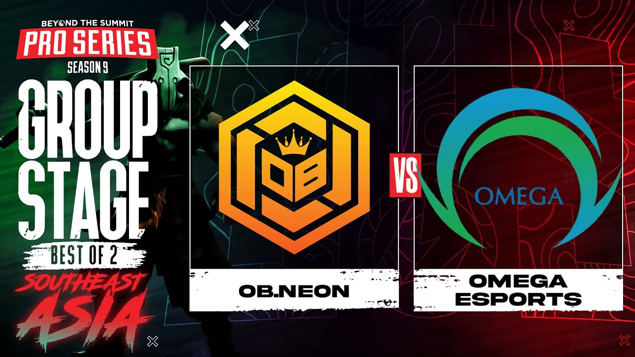 OB.Neon vs Omega Game 1 - BTS Pro Series 9 SEA: Group Stage w/ MLP & johnxfire
