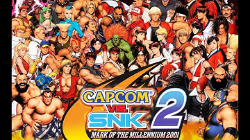 Capcom VS SNK 2 (Shin Akuma) Gameplay Dreamcast