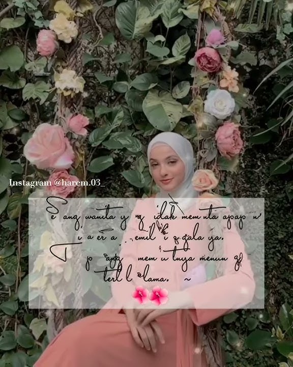Story wa/ig muslimah cantik lagu arab syahdu