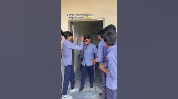 exam main fail 😂 | college boys funny video | student fun | backbacher fun |college video #students