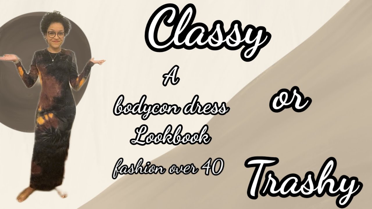 are bodycon dresses trashy what is it that makes the first dress look bad on me and the second dress good? : r/Kibbe