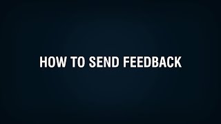 How To Send Feedback In Oix?