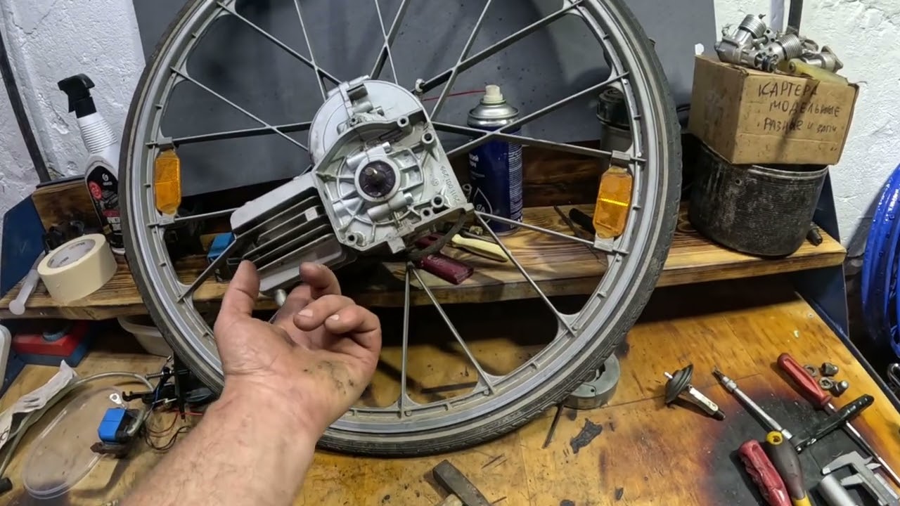 Разбор веломотора Sachs Saxonette 301