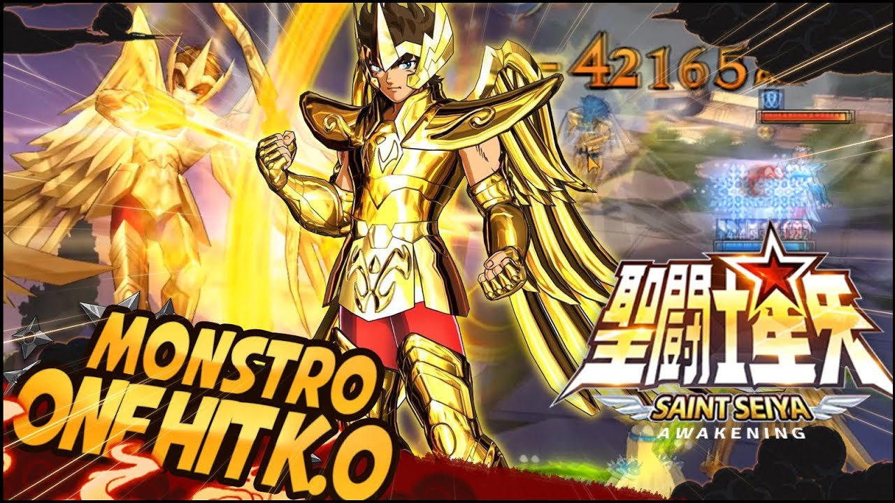 QUEM DISSE QUE ERA RUIM PVP? AIOLOS DE SAGITÁRIO! Saint Seiya Awakening saint seiya gold saints