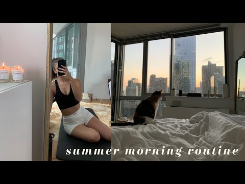 my summer morning routine 2020