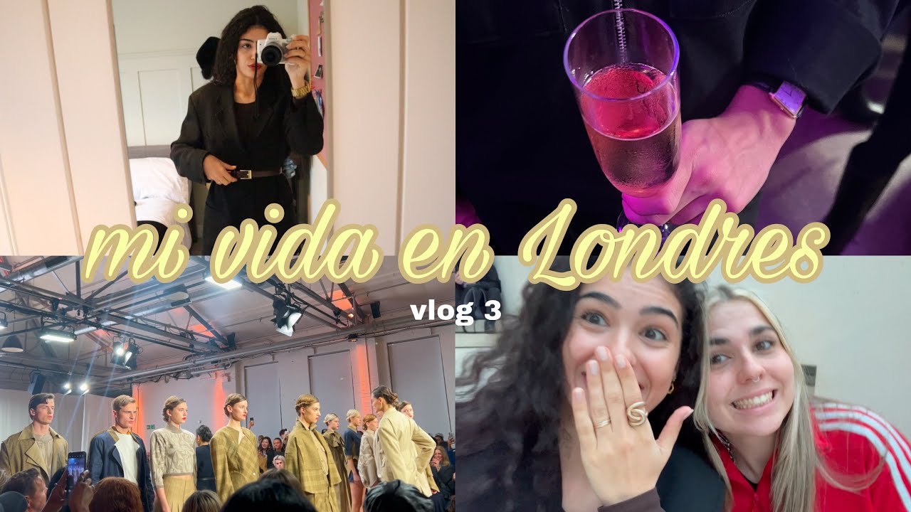 MI VIDA EN LONDRES • vlog 3 - un sueño: mi primera vez en la London Fashion Week!!✨