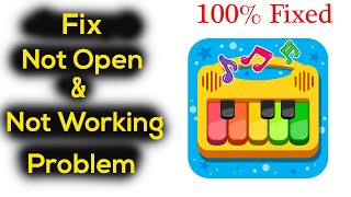 Piano Kids Game App Not Working Problem in Android | Piano Kids App Not Opening Problem Solved screenshot 1