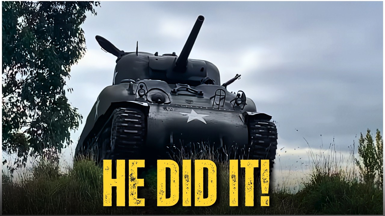 From Wreck to Running Tank: Ron's M4 Sherman Solo Build is COMPLETE