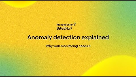 Anomaly detection explained: Why your monitoring needs it