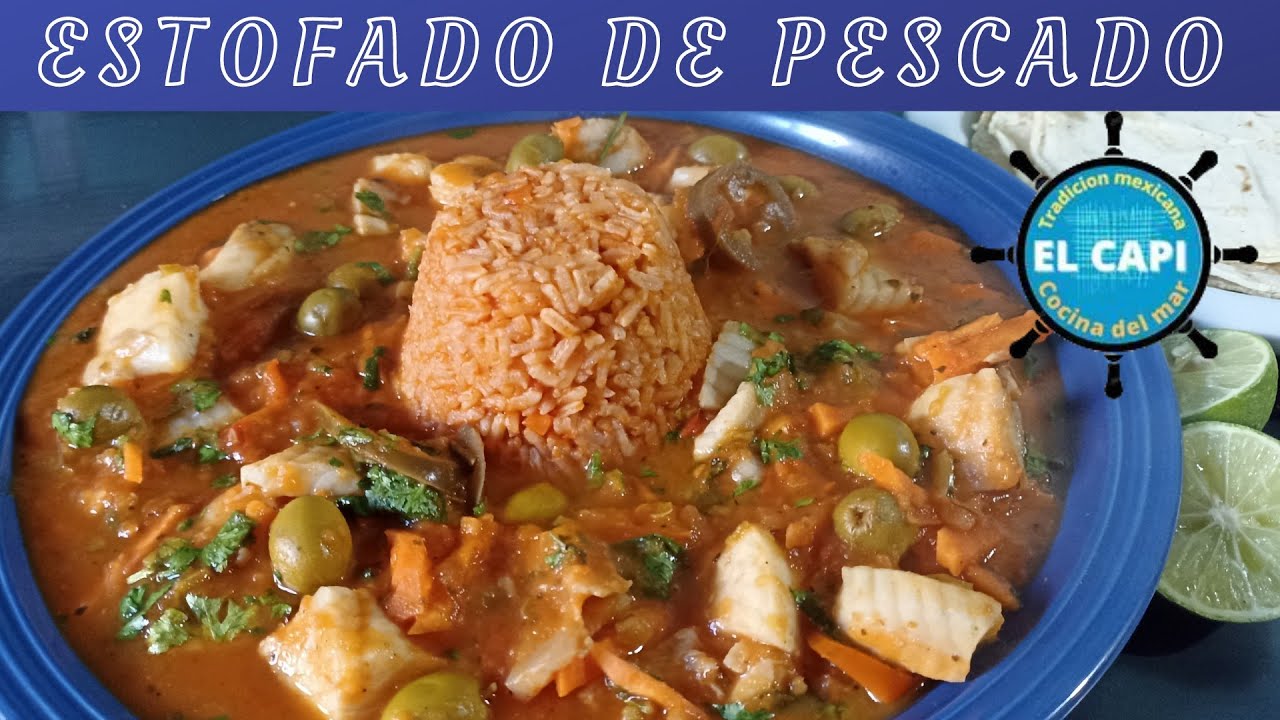 ESTOFADO DE PESCADO jugosito.   cómo en la costa estilo / El Capi