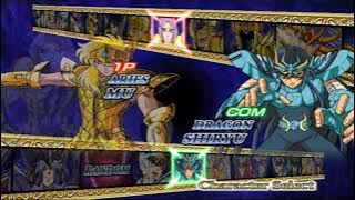 Saint Seiya The Hades PS2 - Select Screen All Characters OST