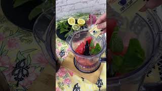 Summer special drink WATERMELON COOLER #areebaskitchen #foodshorts #youtubeshorts #foodie #trending