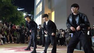 240512 kpop cover dance team ONE OF - 작은 것들을 위한 시 (Boy With Luv) (BTS) Hongdae busking
