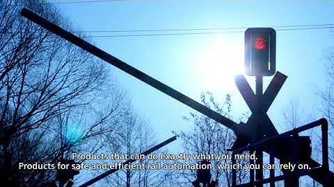 Products for Rail Automation - more than functionality