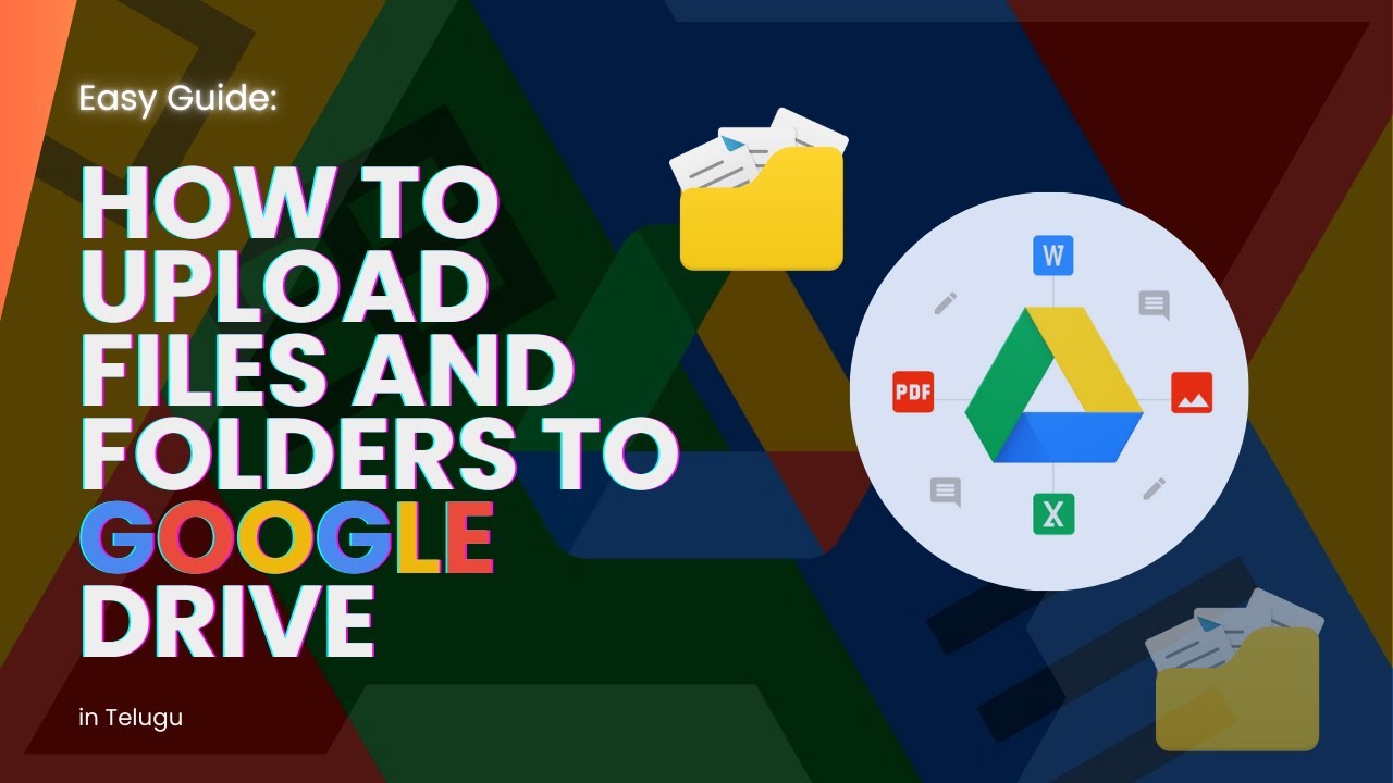 How to Upload Files and Folders to Google Drive - YouTube