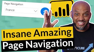 Conditional Navigation is an INSANE AMAZING way to change pages in Power BI Desktop