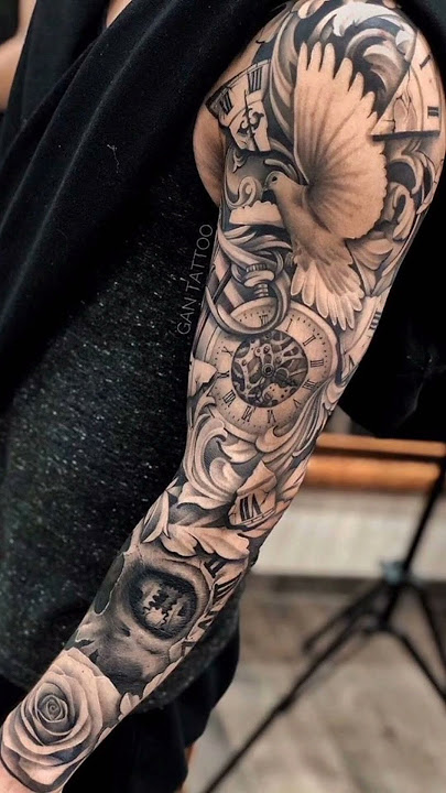 World the most beautiful full sleeve tattoo