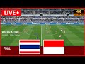 Live Thailand U-19 vs Indonesia U-19 Now - AFF U-19 Championship Cup 2024 - Football live Video Game