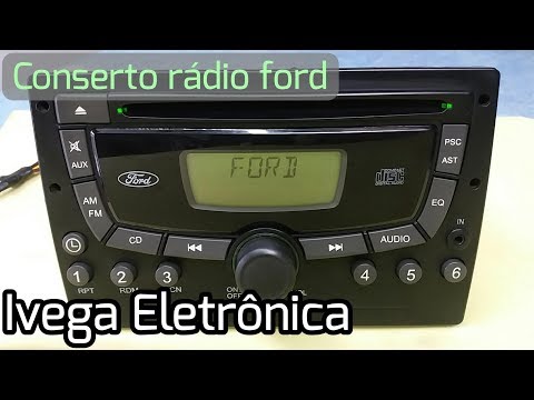 Rádio Ford não liga, muito simples o conserto
