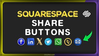 Squarespace Sharethis Tutorial: How to Add Social Share Buttons on Squarespace Site [Free Tool]