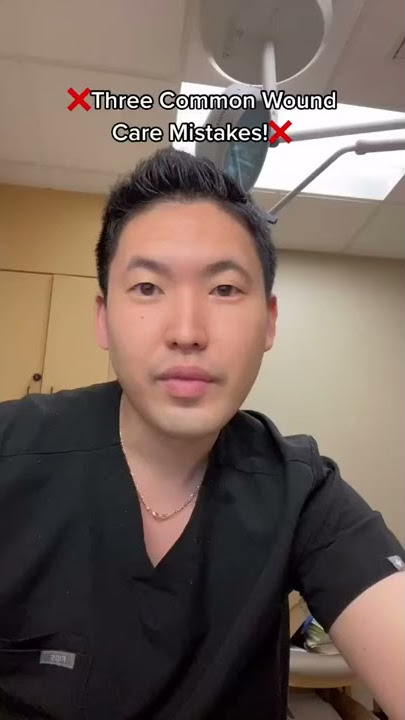 Dr. Sugai Explains: Common Wound Care Mistakes Part 1 #shorts