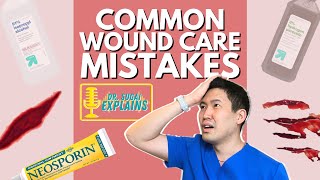 Dr. Sugai Explains: Common Wound Care Mistakes Part 1 #shorts
