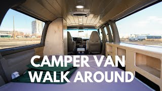 2001 Chevrolet Express Camper Van | Tour | #expressvanconversion #campervan #vanlifebuild by SUBOVERLAND 2,562 views 4 months ago 6 minutes, 53 seconds