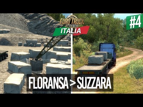 İtalya DLC'de Floransa Mermer Ocağı ve Suzzara - Euro Truck Simulator 2