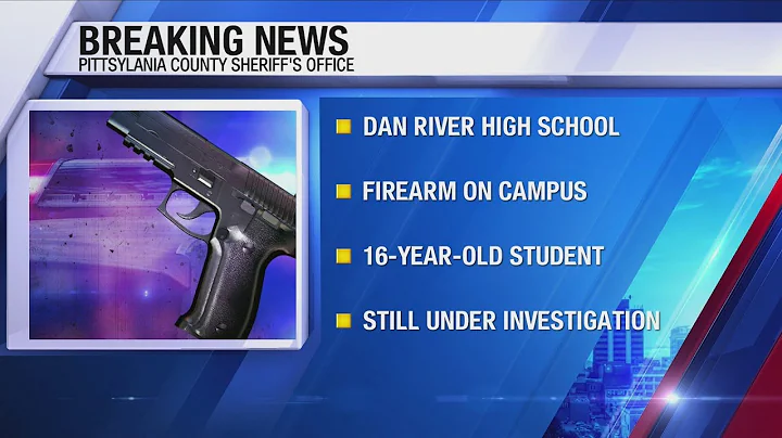 Juvenile arrested for bringing gun to Pittsylvania School