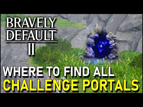 Bravely Default 2 All Challenge Portal Locations (How to unlock Job Level 15)