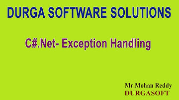 C# Net Exception Handling