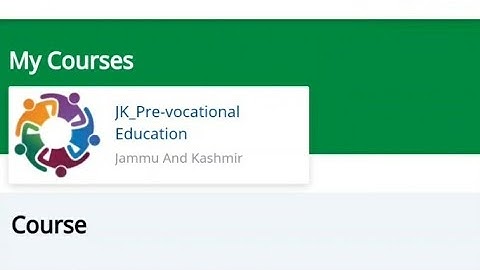 Diksha JK pre vocational Education module 16 quiz solution