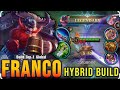 FINALLY FRANCO LEGENDS SKILL IS HERE !!(KING OF HELL)MOMZY GAMER 0.4#mobalegends5v5 