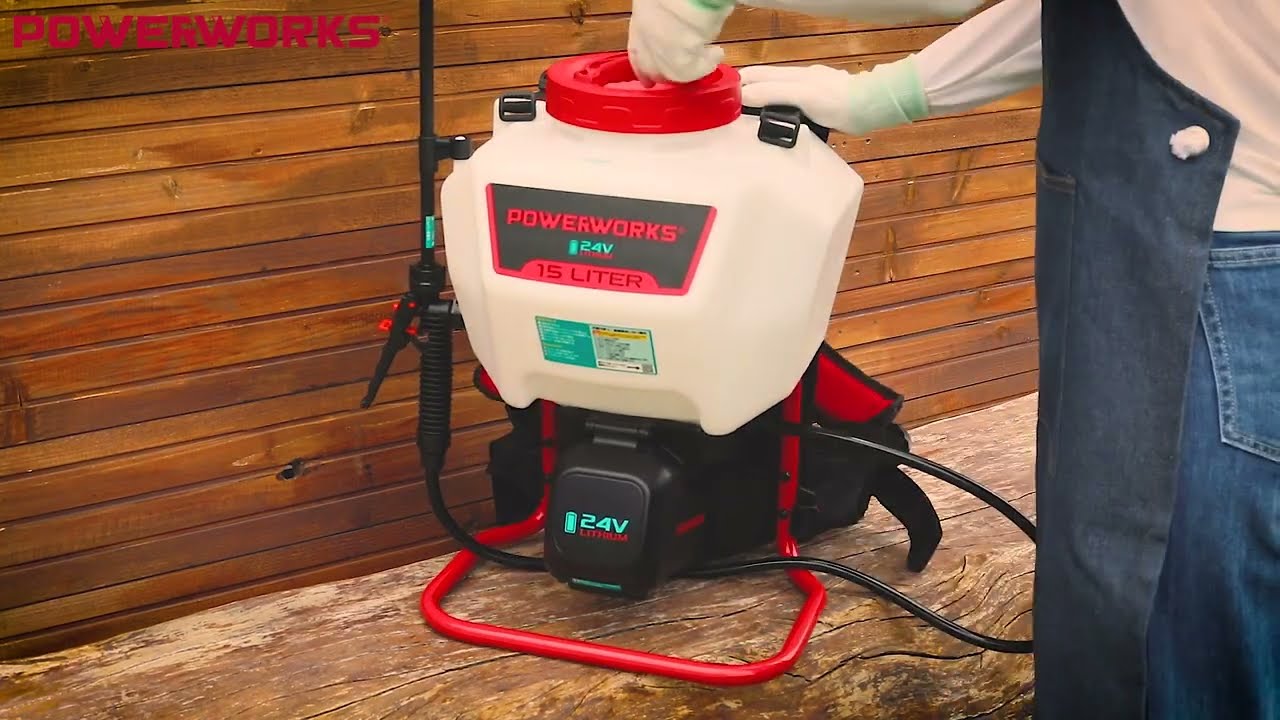 新発売 1年保証】 POWERWORKS 充電式 噴霧器 背負い式 15L バッテリー別売り ／ PA891 農業機械,噴霧器・散布機,電動噴霧器  【公式】HAIGE(ハイガー) オンラインショップ