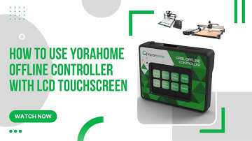 YoraHome Offline Controller With LCD Touchscreen - Setup And Usage