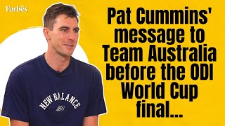 Let’s make sure there are no regrets and play with freedom: What Pat Cummins said to Team Australia
