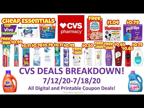 CVS Deals Breakdown 7/12/20-7/18/20! All Digital and Printable Coupon Deals! Check pinned comment!