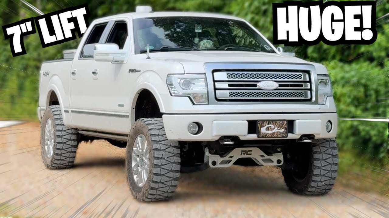 I LIFTED MY F-150! (HUGE)