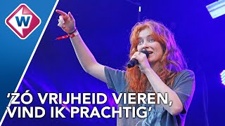 Zangeres Froukje zet Malieveld op zijn kop tijdens bevrijdingsfestival in Den Haag