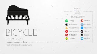 BTS RM「Bicycle」 Piano Cover + Piano Tutorial